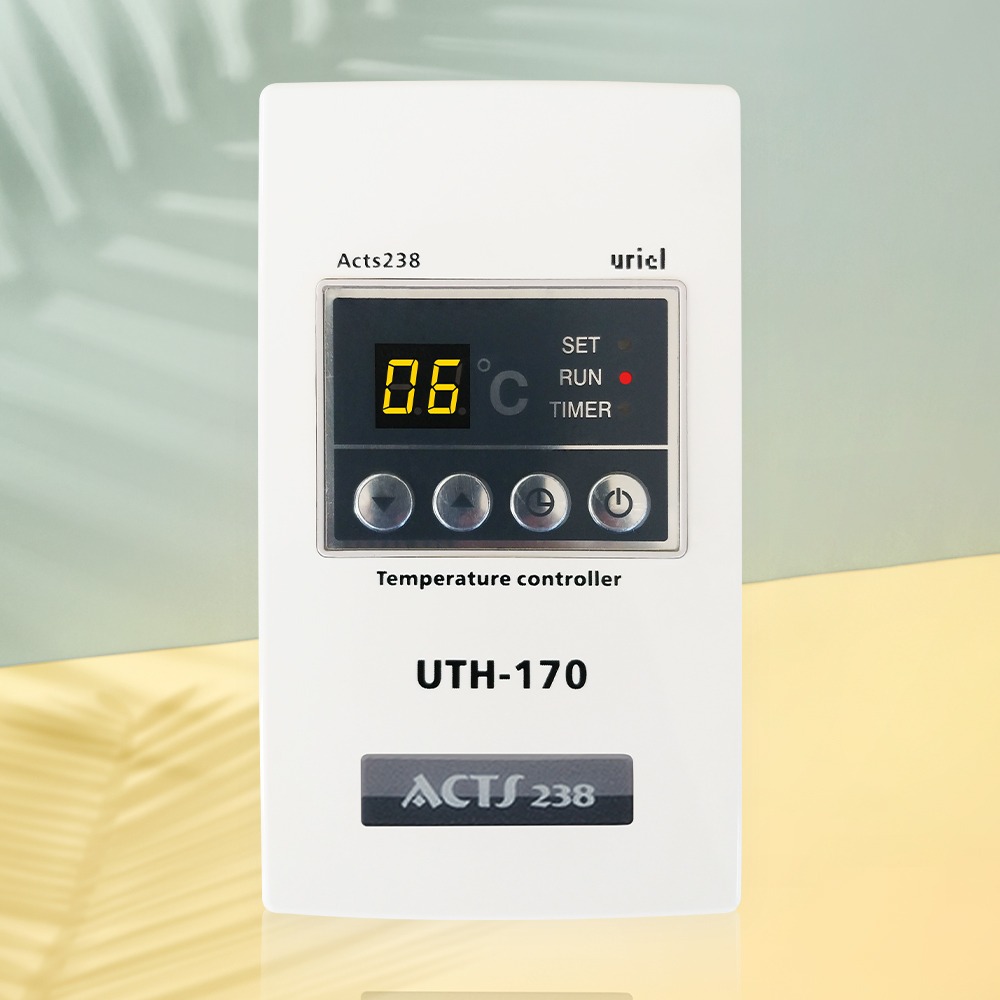 UTH170 우리엘 필름난방조절기 온도조절기 UTH-170 타이머기능 4000W