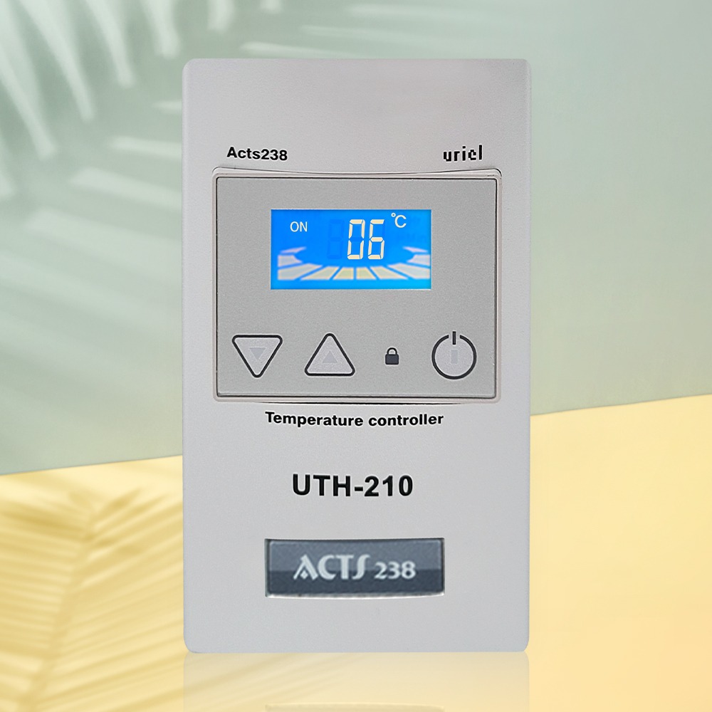 UTH210 바닥난방 온도조절기 UTH-210 정면시공 릴레이방식 LCD 4000W