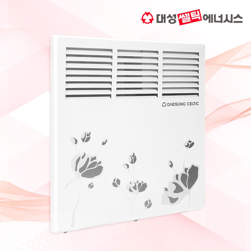 대성쎌틱 벽걸이난로 가정온풍기 난방제품 동파방지 타이머 DSCH-500T