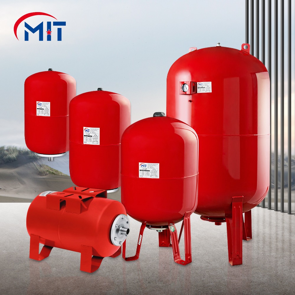 소형온수기 밀폐형 팽창탱크 MIT10K8 8리터 25A 사용압 10bar 질소